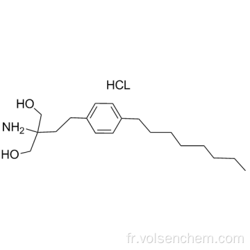 Hydrocarbure de qualité Fingolimod de qualité CAS 162359-56-0 en vente